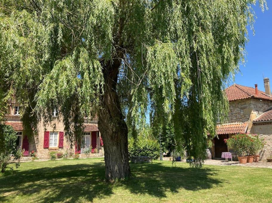 Vakantiehuis La Poire, Op Landgoed Aan De Dordogne Prudhomat Esterno foto
