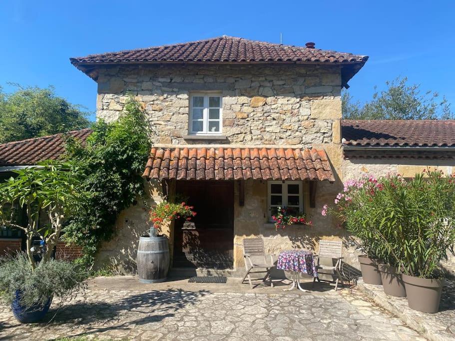 Vakantiehuis La Poire, Op Landgoed Aan De Dordogne Prudhomat Esterno foto