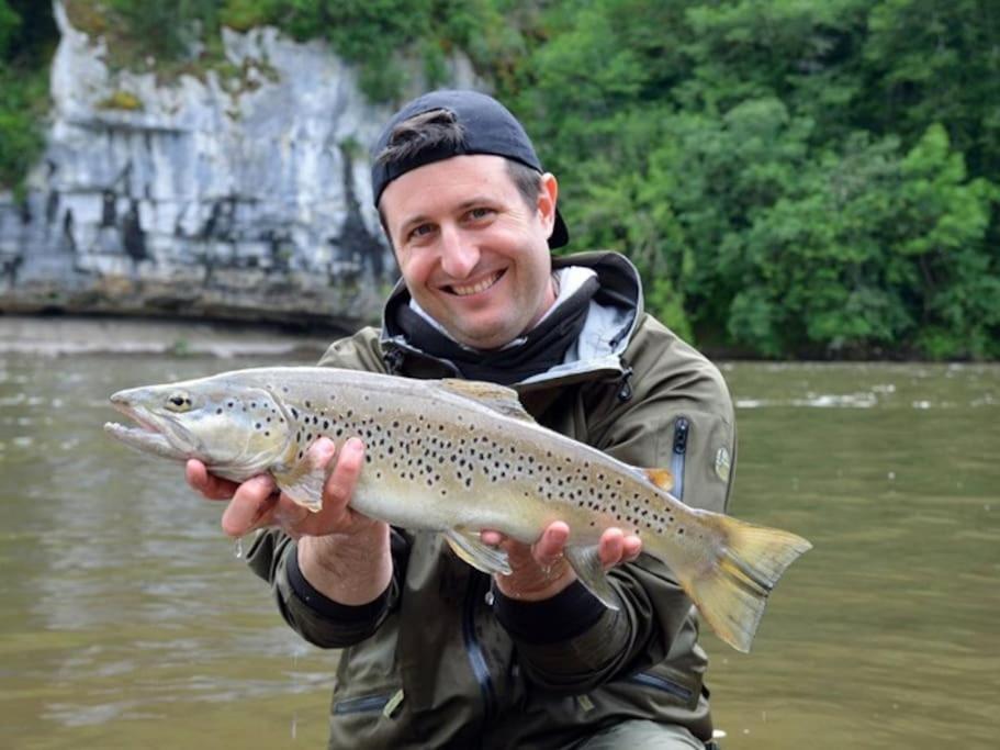 Vakantiehuis La Poire, Op Landgoed Aan De Dordogne Prudhomat Esterno foto