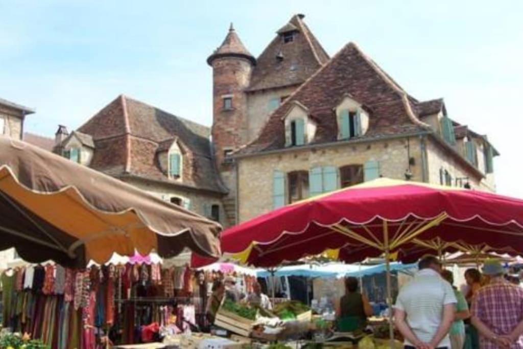 Vakantiehuis La Poire, Op Landgoed Aan De Dordogne Prudhomat Esterno foto