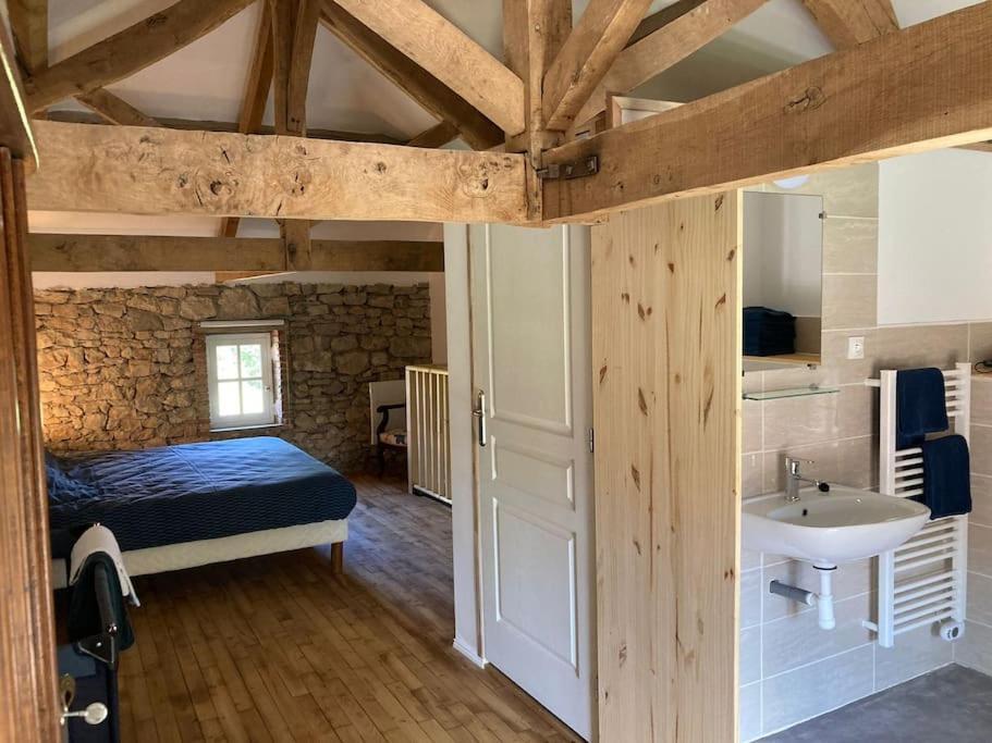 Vakantiehuis La Poire, Op Landgoed Aan De Dordogne Prudhomat Esterno foto