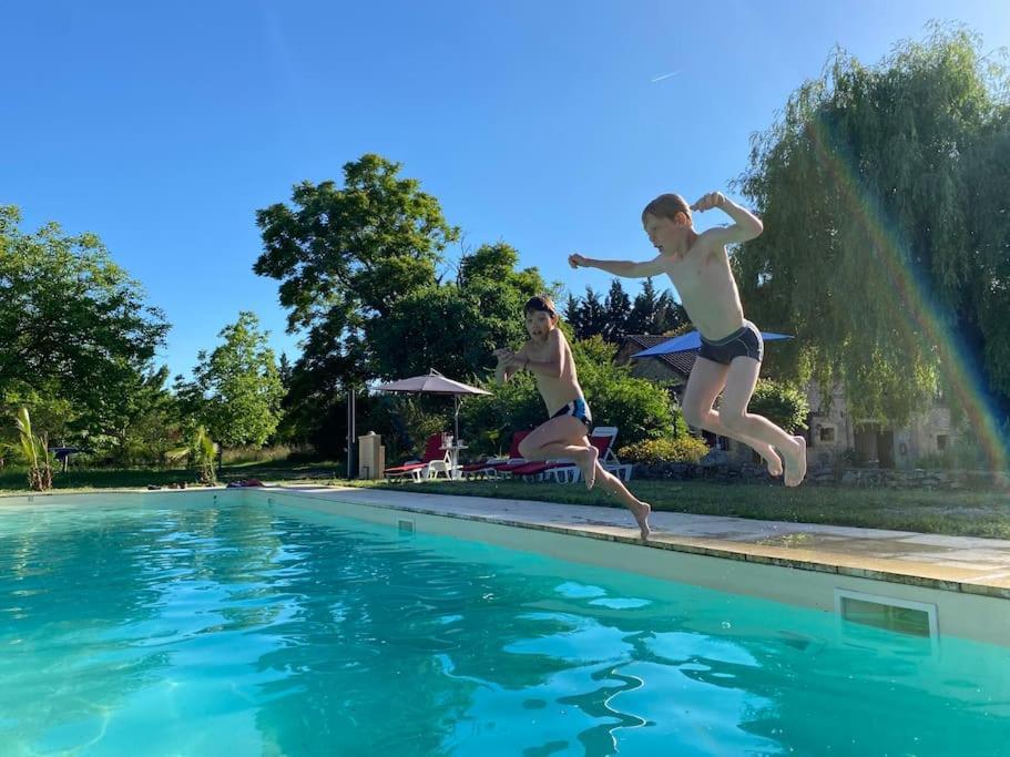 Vakantiehuis La Poire, Op Landgoed Aan De Dordogne Prudhomat Esterno foto