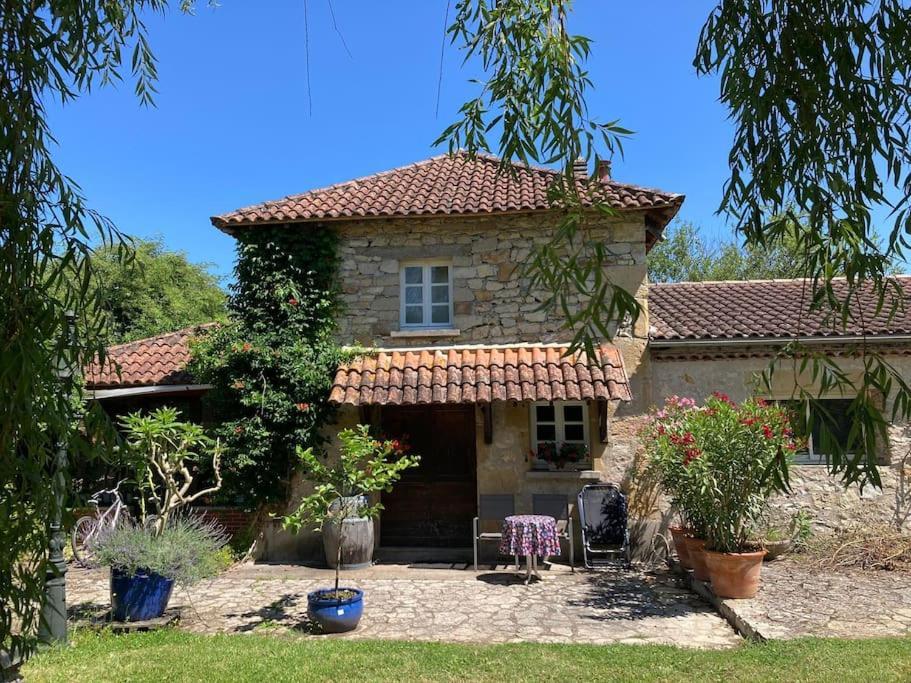 Vakantiehuis La Poire, Op Landgoed Aan De Dordogne Prudhomat Esterno foto
